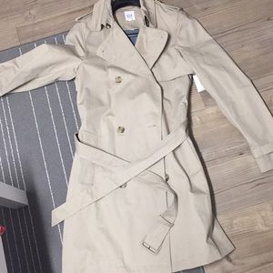 Tall classic trench coat NWT